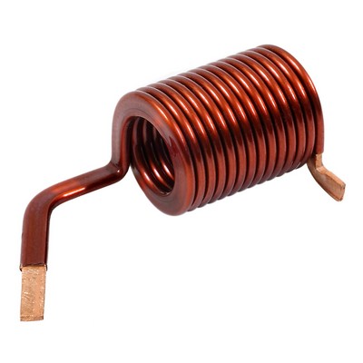 Copper coils with rectangular wire